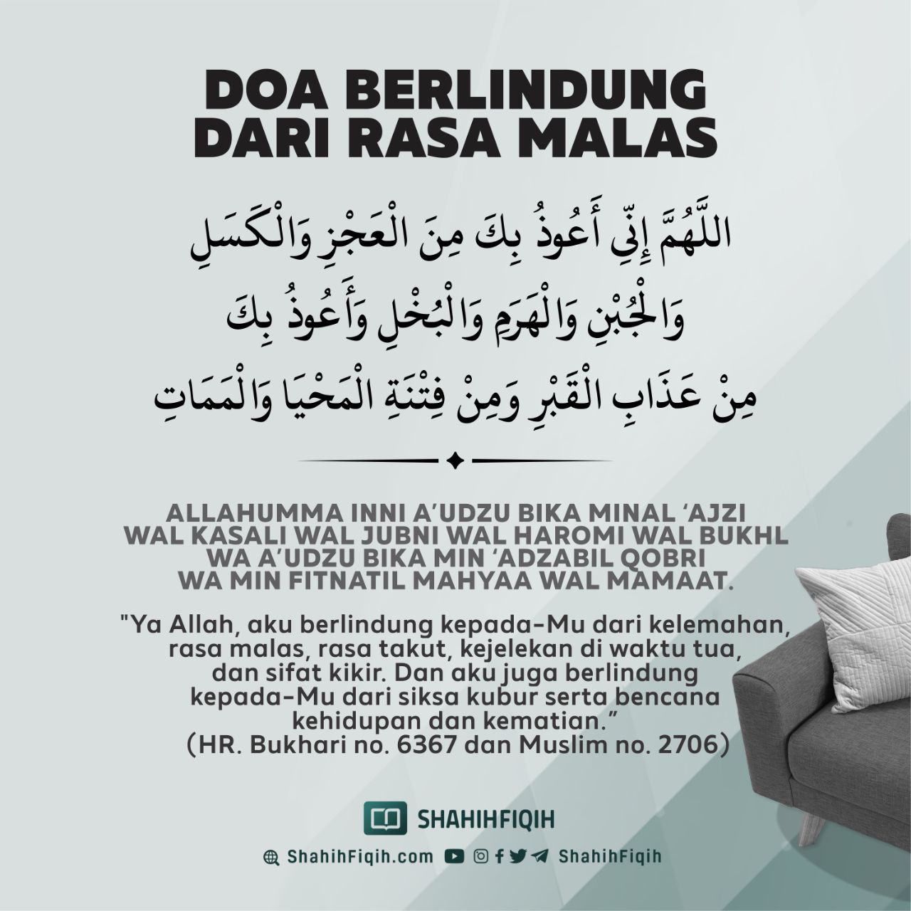 Gambar DOA BERLINDUNG DARI RASA MALAS